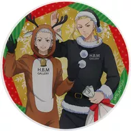 Takashi Mitsuya & Ken Miyadera Acrylic Coaster "Tokyo Revengers ×kawara CAFE Seiya Collaboration"