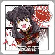 Meimei Coaster "Tokyo Aliens Collaboration Cafe in Motto Cafe" menu order bonus first half