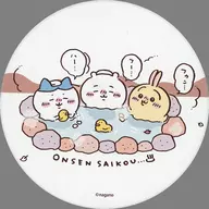 Hot Spring Water-absorbing Coaster "Chi-kawa Something Small and Cute"