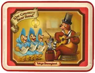 Collection tray "Country Bear Shea Ta" limited to Tokyo Disney Land