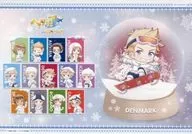 Danish paper luncheon mat "Hetalia World ★ Stars×AMOCAFE Ikebukuro Store 2nd" collaboration food sweets order bonus