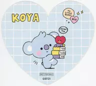 KOYA (RM) coaster "『 BT21 Cafe 』 ～ MY LITTLE BUDDY ～" drink order bonus