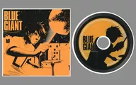 Shunji Tamada CD jacket style coaster "DMM Scratch! Movie BLUE GIANT" C-3 Prize