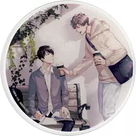 十月插图亚克力杯垫