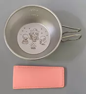 Kakamigahara Nadeshiko x Little Twin Stars Schaerer Cup with Handle Cover (320 ml) "Laid-Back Camp△ x Sanrio Character Connectors ×APORITO"