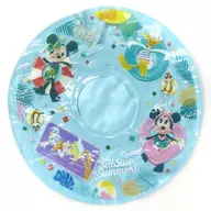 Collection SUISUI SUMMER Floating ring type Souvenir Coaster "Disney" Tokyo Disney Resort limited