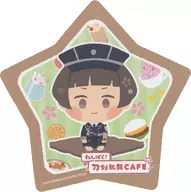 Toshiro Hirano Original Coaster "Wangpac! Tsurugi Ranmai CAFE 3rd" Target Menu Order Bonus