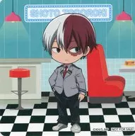 轟焦凍 オリジナル紙コースター 「僕のヒーローアカデミア CAFE and DINER in BOX cafe＆space」 ドリンクメニュー注文特典