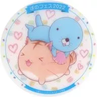 Poyopoyo Kansatsu Nikki (Ru Tatsuki Illustration) Original Clear Coaster "Take Shobo Bo-no-Fes 2022" Target Products Purchase benefits