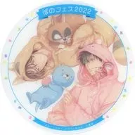 One person to one person 3650 days (Hitomi Illustration) Original Clear Coaster "Take Shobo Bono Festival 2022" Target Products Purchase benefits