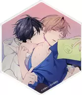 Momose An Illustrated Acrylic Coaster "Fig60 Memorial ×Gratte animatecafe" Menú de bebidas Privilegio oneroso