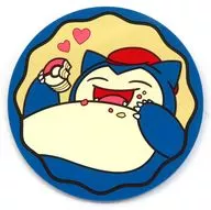 Snorlax Rubber Coaster "Pocket Monsters Pokemon Cafe" Pokemon Cafe Limited goods for seat reservation users