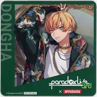Entonatsu Original Coaster (full-size) "Paradox Live 3rd Anniversary×JOYSOUND Directly-Managed Store" first collaboration menu order bonus