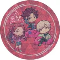BAE Ikebukuro exclusive original coaster (hologram) "Paradox Live×SMILE BASE CAFE" restaurant menu order privilege