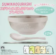 Blue Stainless Steel Bowl Set Premium "Sumicco Gurashi"