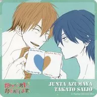 西條高人＆東谷准太(マグカップ) 「抱かれたい男1位に脅されています。 POP UP SHOP in PRINCESS CAFE コースター」