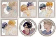 6-Type Acrylic Coaster "25 o' clock in Akasaka to commemorate the release of a drama CD ～ Lunchtime Yume Cafe ～" Menu order and special bonus for paying