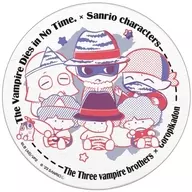 Three Brothers of Vampire x Goro ピカドン Hakuunseki Water-absorvente Montanha-russa "The Vampire Skilling x Sanrio Charakyats"