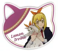 Lemon-Irvine Cat-shaped Acrylic Coaster "Macsur -MASHLE - in Namja town -MAGIC×CAT -" Cat-shaped Acrylic Coaster Soft Drink Order Bonus