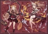 Caperucita Roja original luncheon mat "SINoALICE - Sino-Alice - ×SQUARE ENIX CAFE Maldition and Comition of Lost Things! Sino-Alice collaboration cafe the final! ~ I love Gacha from Third Meal Special ~" collaboration food order special