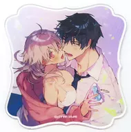 Inukai & Nagisa Acrylic Coaster "Comics Inukai san is a hidden top of love and love * I can't hold 'favor' for this night!" Shosen Bono