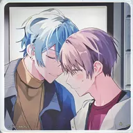 Shirose Makoto & Hashimoto (A-san) Acrílico posavasos "Comic online game game Sashioff with Friends, A Demonstration Chief" Volume 3 "Horin Love Books