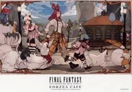 Special Gift for Visitors to "FINAL FANTASY エオルゼアカフェ" Paper Luncheon Mat "Egghunt 2022"