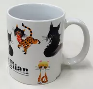 猫角色马克杯(Illustrations by黑猫创意)350 ml受註生產限定