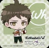 Hinata Hajime Original Coaster (Super Danganronpa 2) "Danganronpa 1 y 2 Reload× Super Detective Case Report Raincode Collaboration Café in vacaciones con trabajo Connection" Collaboration Menu Order Benefits