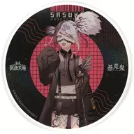 Sasuke Acrylic Coaster Rakumasu Ogi -MASRAO - "マガツノート ~ Aramitama Taisai ~ ×Gratte animatecafe" menu order special bonus