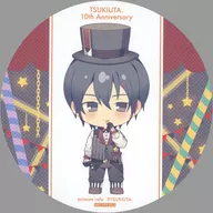 Uzuki New Random Coaster "Tsukiuta. 10th Anniversary Project ×animatecafe TSUKIUTA. 10th Anniversary CAFE 2023 in JULY" collaboration menu order privilege