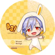 Misumi Ikaruga Coaster "A3! (A3) ×animatecafe No. 9" menu order bonus