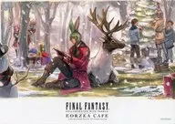 Star Festival 2022 Paper Luncheon Mat "FINAL FANTASY エオルゼアカフェ" Visitors Special Gift