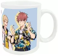 01.宇田川香＆丹波誠一郎 描き下ろしイラスト マグカップ(フルカラー) 「かわにさざなみ」