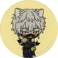 The 4th edition of the Nakigitsune Toneko-Otoko-Acrylic Coaster Collection "Token Ranmai -ONLINE - Toneko-Otoko- ×Gratte animatecafe" drink menu Special bonus