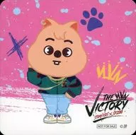 Han Original Paper Coaster HAN QUOKKA "STRAY KIDS × SKZOO CAFE' THE VICTORY' IN JAPAN" Drink Order Special