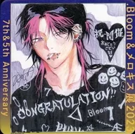 Okita Ariho IllustraOriginal Paper Coaster ". Bloom & Melokis Exhibition 2023" Online only