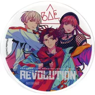 BAE Acrylic Coaster "Paradox Live-Road to Legend-FINAL" REVOLUTION "Concept Cafe @ DECOTTO by animatecafe" Target Products Purchase benefits