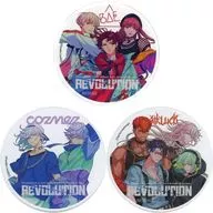 All 3 Types Acrylic Coaster "Paradox Live-Road to Legend-FINAL" REVOLUTION "Concept Cafe @ DECOTTO by animatecafe" Target Products Purchase benefits