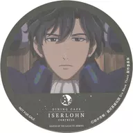 Jan Wen-Lee original coaster 19th "LEGEND OF THE GALACTIC HEROES Die Neue These×DINING CAFE ISERLOHN FORTRESS" drink menu order bonus
