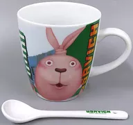 "USAVICH" mug with Putin spoon