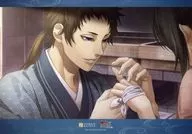 Yamazaki Susumu A3 paper luncheon mat "Hakuoki 15th anniversary Hakuoki Cherry Blossom 詳伝 x Otometo Garden" 3rd edition / Tsukikage no sho / Ginboshi no sho food menu order bonus