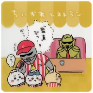 Yoroi-san (Audit!) original clear coaster "Little Kawa is a small and cute guy Little Kawa Restaurant" drink order bonus