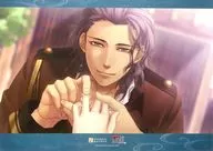 Sakamoto Ryoma A3 paper luncheon mat "Hakuoki 15th anniversary Hakuoki Cherry Blossom 詳伝 x Otometo Garden" Vol. 4 / Tsukikage no Sho / Ginboshi no Sho food menu order bonus