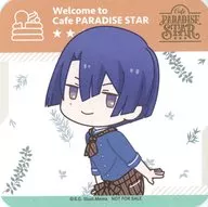 Hijirikawa Masato original coaster (Chibi Character) "Utano Prince Sama ♪ Cafe PARADISE STAR Season 3-4 in SWEETS PARADISE" eligible drink order bonus