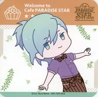 美風藍原創杯墊(Chibi角色)"歌之☆王子殿下♪♪Cafe PARADISE STAR Season 3～4 in SWEETS PARADISE>對象飲料注文特典