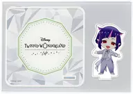Lilia Vanrouge Acrylic Stand Coaster  "Disney Twisted Wonderland ×OH MY CAFE (2023)" drink menu with special bonus