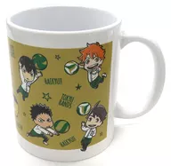 Assembly Chibi Character Mug "Haikyu! TO THE TOP Uno The Birthday Party in Tokyu Hands ~ To Seishi no Kiyoko ~"