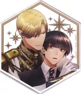 Kiel - Alsou Tria & 水澄 Sonka Acrylic Coaster "Reincarnated marriage of Omega who loves novel books ~ The marriage of fate is the prince who recommends ~" gross studio bonus