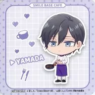 秋斗 Yamada (Mini Character / Chef) posavasos "Café Collaboration in Smile Base Cafe in Love between Yamada and Lv999"
